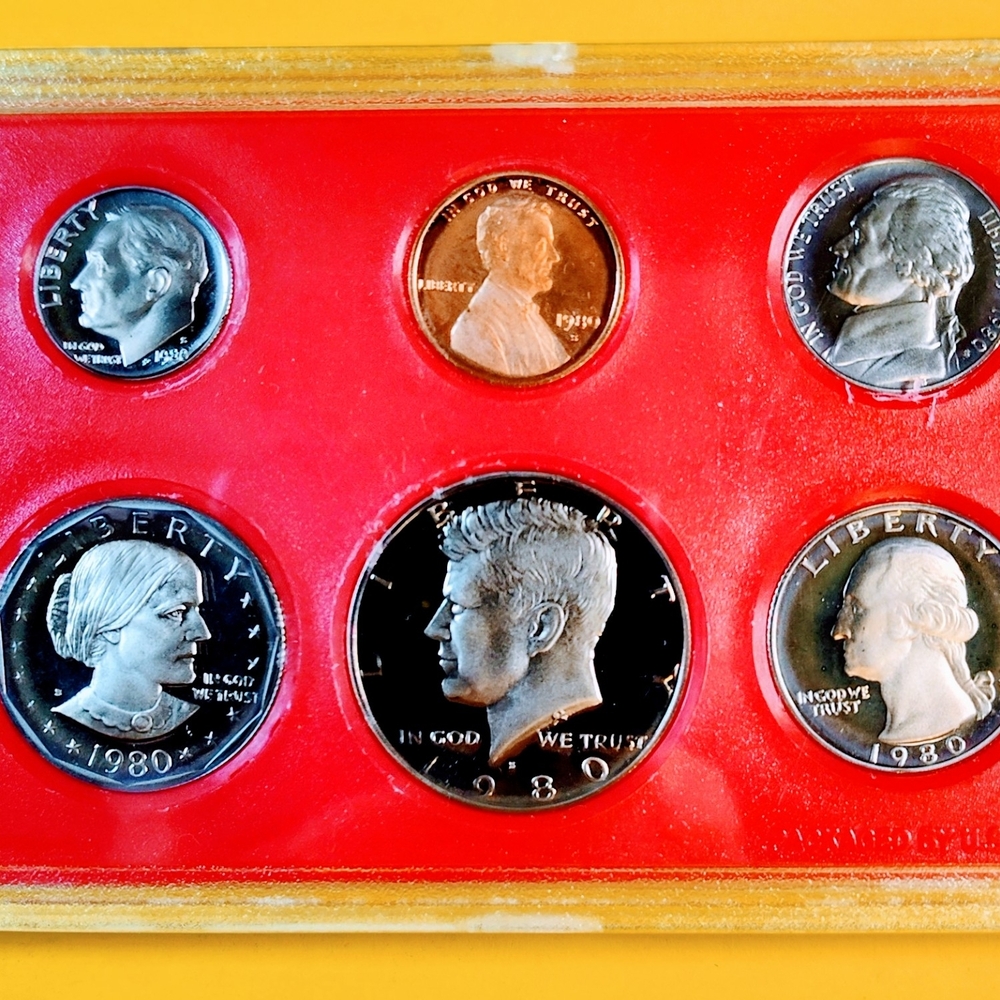 1980-S United States Mint Set. Complete.